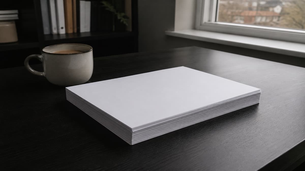 Two-page printed UK CV on a desk beside a laptop open to a university application portal